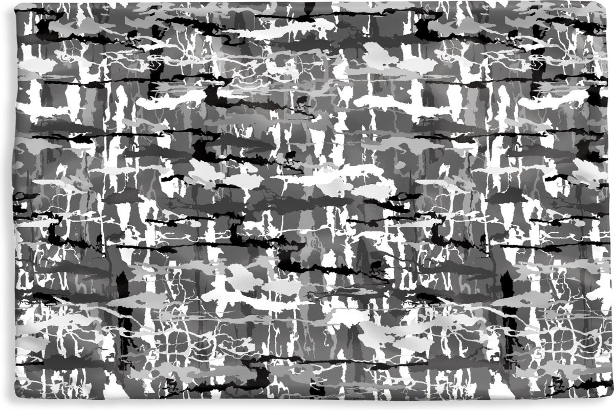 Kussenhoes 50x30 Cm - Camouflage - Verf - Patronen - Katoen / Polyester - Voor Binnen