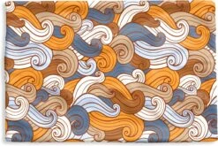 Kussenhoes 60x40 Cm - Vintage - Japans - Patronen - Katoen / Polyester - Voor Binnen