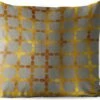Buitenkussen Weerbestendig - Patronen - Luxe - Grijs - Goud - 50x50 Cm -Pillowmonkey 1200x979 108