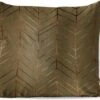 Sierkussens - Kussentjes Woonkamer - 50x50 Cm - Patronen - Luxe - Brons - Groen -Pillowmonkey 1200x979 3