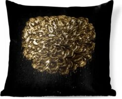 Sierkussens - Kussentjes Woonkamer - 50x50 Cm - Bloemen - Bladeren - Goud 21 Sierkussens - Kussentjes Woonkamer - 50x50 Cm - Bloemen - Bladeren - Goud -Pillowmonkey 1200x979 37