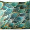 Buitenkussens - Tuin - Gouden Golven Op Een Blauwe Achtergrond - 40x40 Cm -Pillowmonkey 1200x979 56
