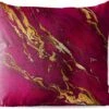 Buitenkussen - Marmer - Roze - Goud - Lijn - 45x45 Cm - Weerbestendig -Pillowmonkey 1200x979 77