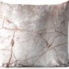 Sierkussen Buiten - Marmer - Roze - Rosé - Goud - 60x60 Cm - Weerbestendig -Pillowmonkey 1200x980 3